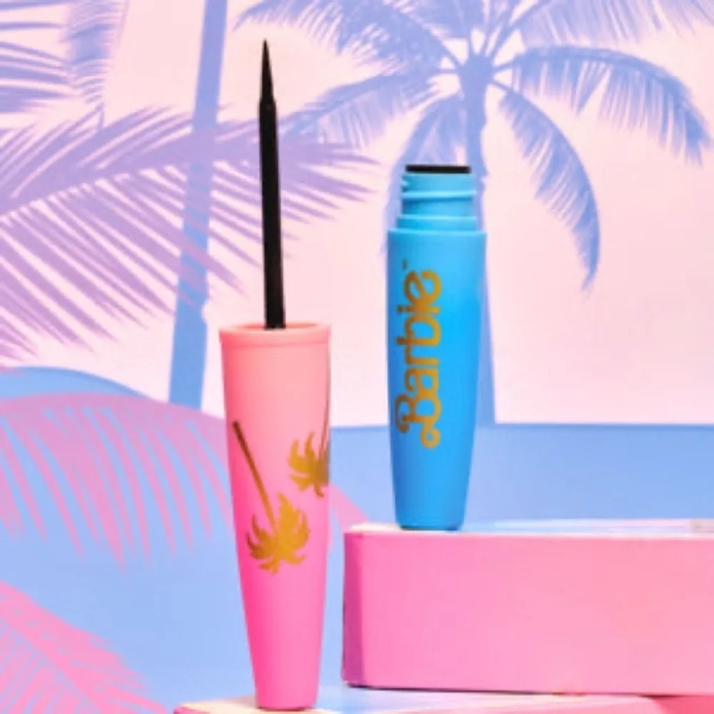 BARBIE X GLAMLITE SURFBOARD EYELINER NEW